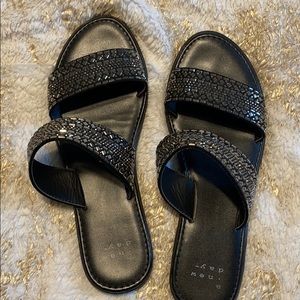 Summer beaded sandals